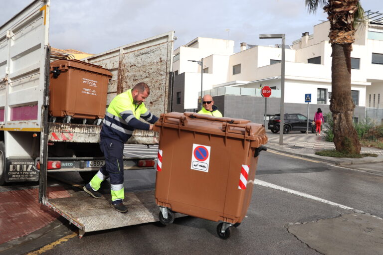 Sercovira culmina la implantación del contenedor marrón en 26 municipios de la provincia de Granada
